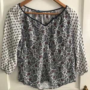Flower Print Blouse